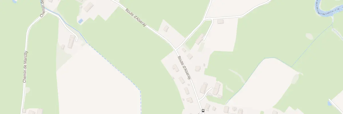 Plan du 770 Rte d’Aiseray à Bruailles