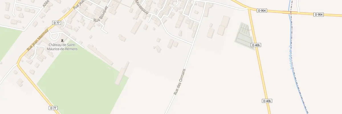 Plan du 254 Rue de Montessuy à Saint-Maurice-de-Rémens