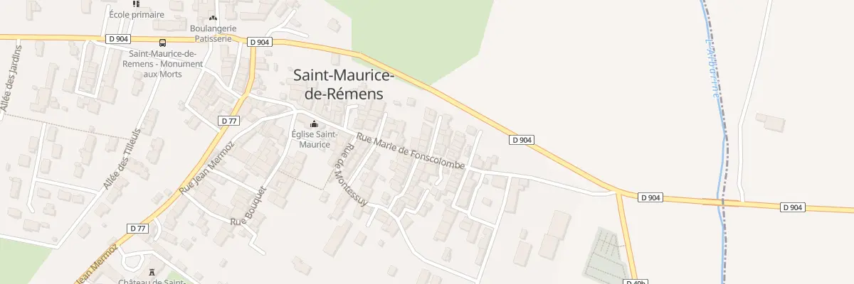 Plan du 15 Clos Maryse Bastie à Saint-Maurice-de-Rémens