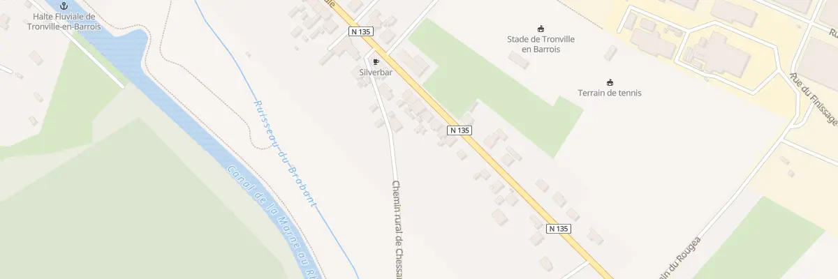 Plan du 86 Rte Nationale à Tronville-en-Barrois