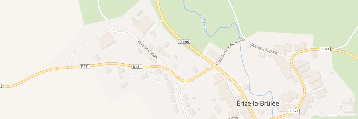Plan du 6 Rte de Seigneulles à Érize-la-Brûlée