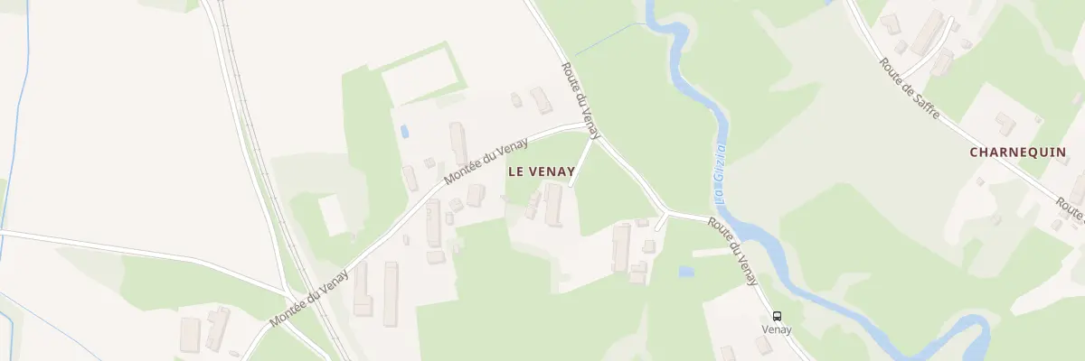 Plan du 815 Rte du Venay à Frontenaud