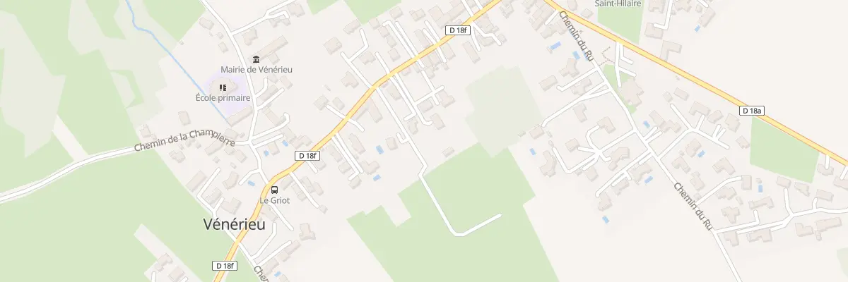 Plan du 197 Rue de Longeniere à Vénérieu