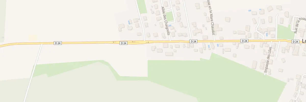 Plan du 47 Rue du Bourg à Longchamp