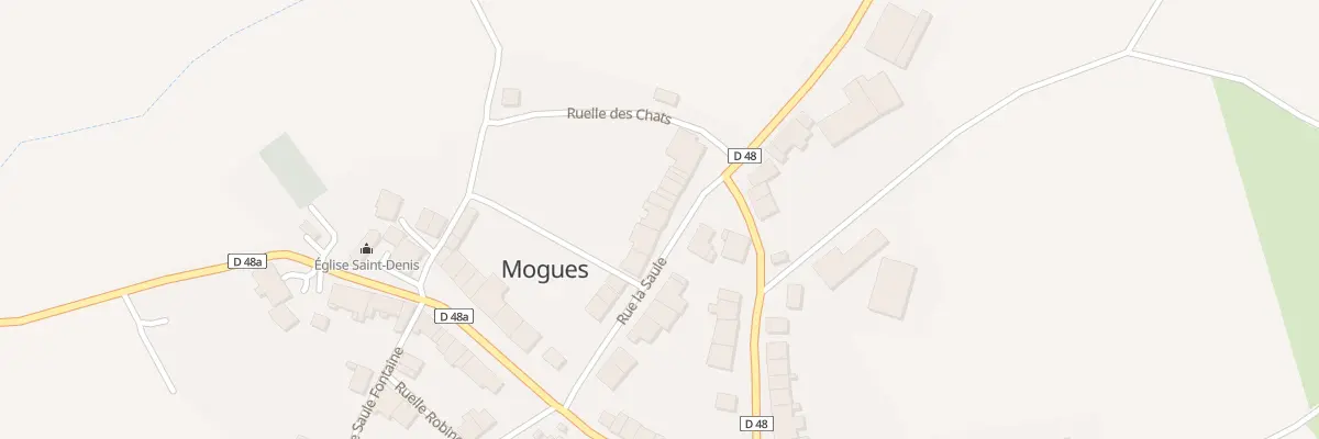 Plan du 10 Rue La Saule à Mogues