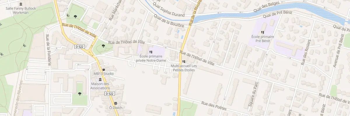 Plan du 57 Rue de la Rivoire à Bourgoin-Jallieu