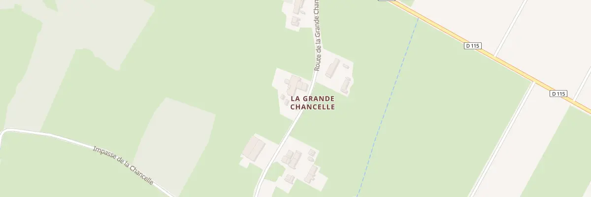 Plan du 224 Rte de la Grande Chancelle à Montjay