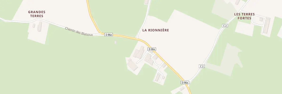 Plan du 5072 La Rionniere à Pirajoux