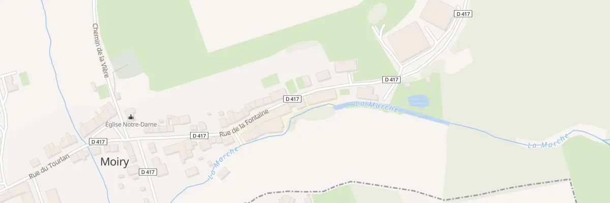 Plan du 18 Rue de la Fontaine à Moiry