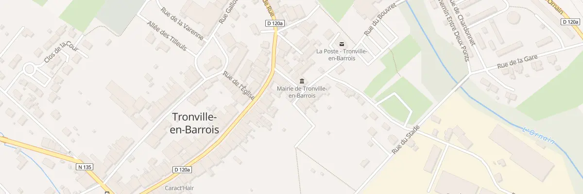 Plan du 8 Rue Salvador Allendé à Tronville-en-Barrois