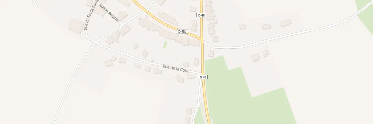 Plan du 8 Rue de la Core à Mogues