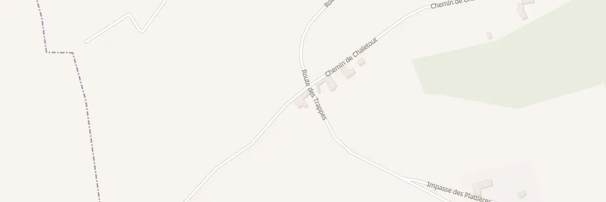 Plan du 775 Rte des Trappes aux Éparres