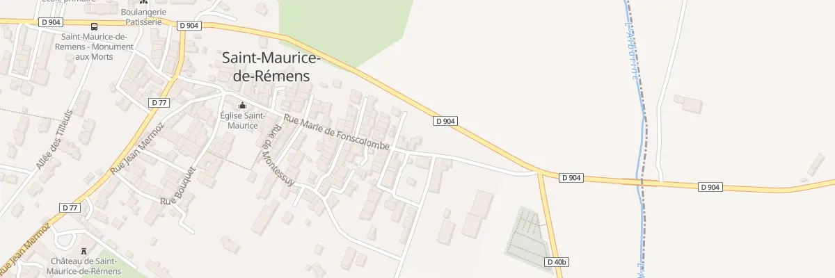 Plan du 241 Rue Marie de Fonscolombe à Saint-Maurice-de-Rémens