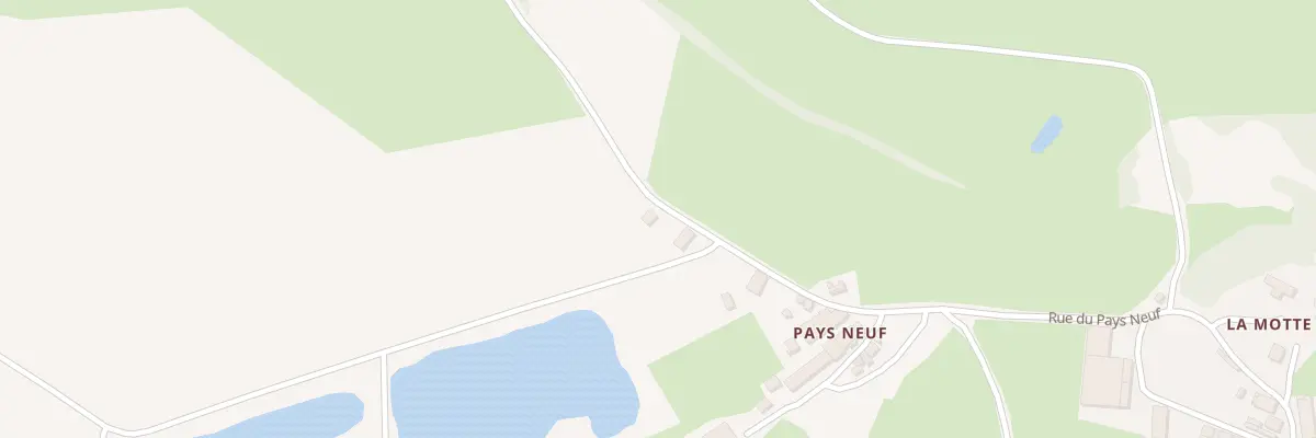 Plan du 9 Rue du Pays Neuf à Fretterans
