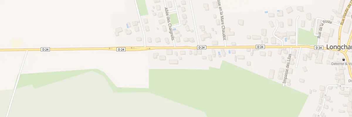 Plan du 41 Rue du Bourg à Longchamp