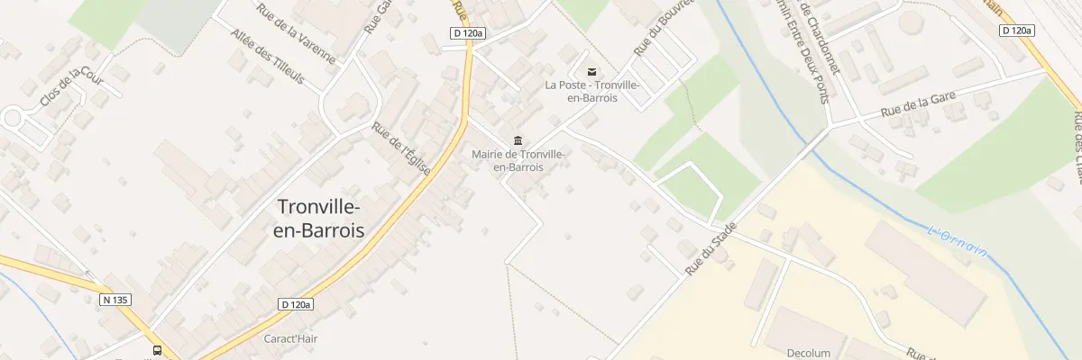 Plan du 14 Rue Salvador Allendé à Tronville-en-Barrois