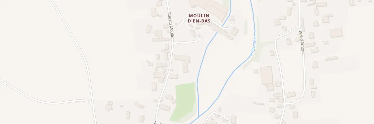 Plan du 5 Rue du Moulin à Échenon