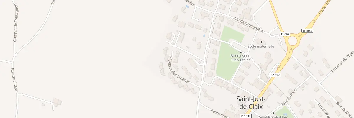 Plan du 130 Imp des Troènes à Saint-Just-de-Claix