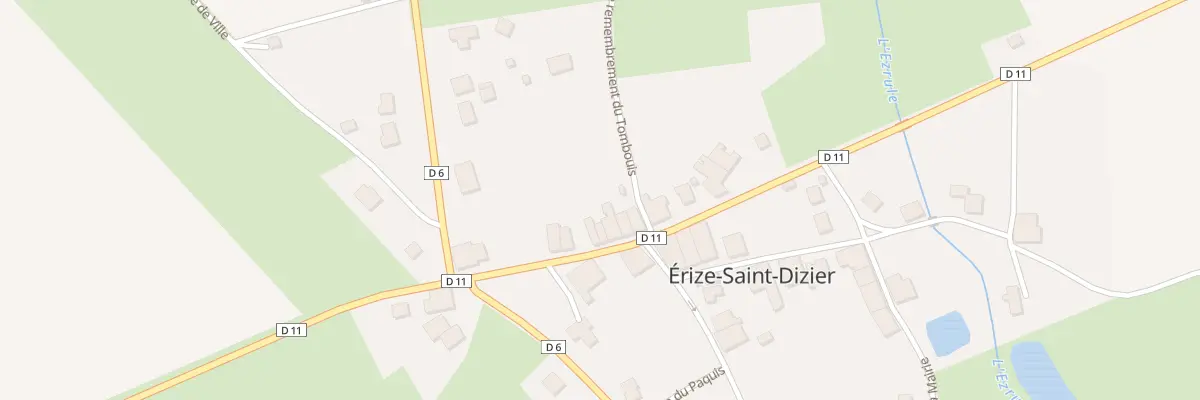 Plan du 13 Rue de Sampigny à Érize-Saint-Dizier