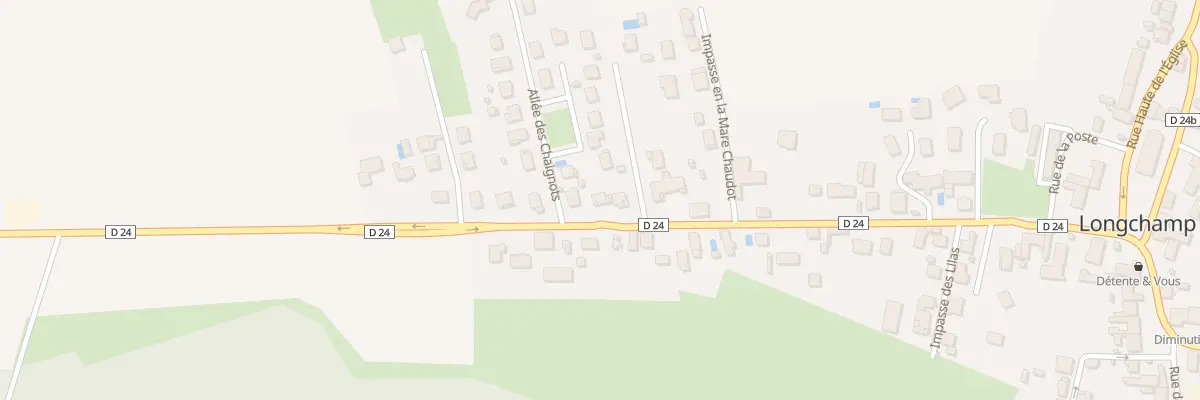 Plan du 26 Rue du Bourg à Longchamp