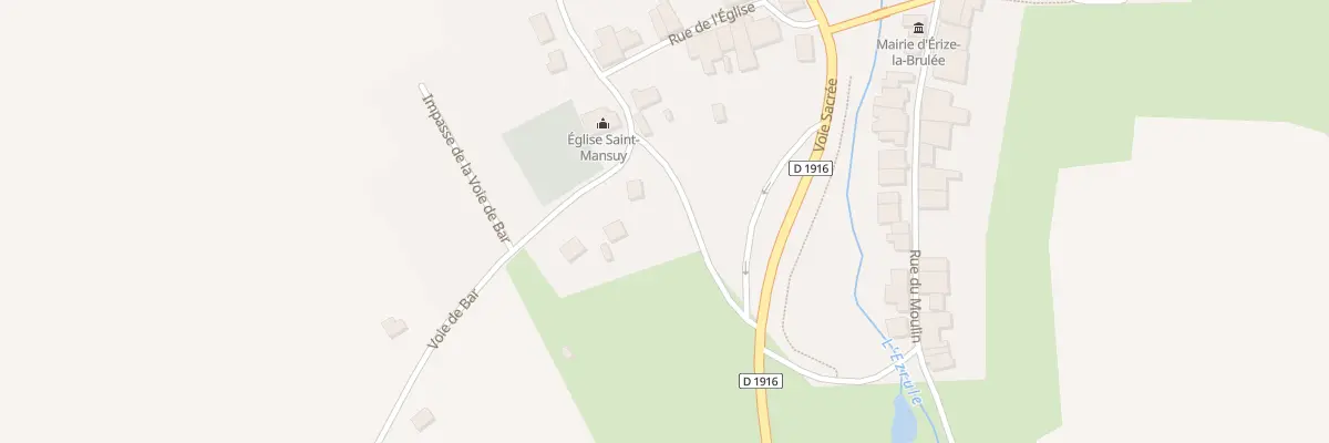 Plan du 3 Voie de Bar à Érize-la-Brûlée