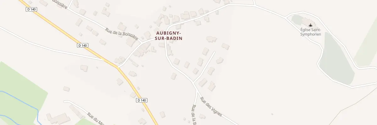 Plan du 7 Rue des Vignes au Montsaugeonnais