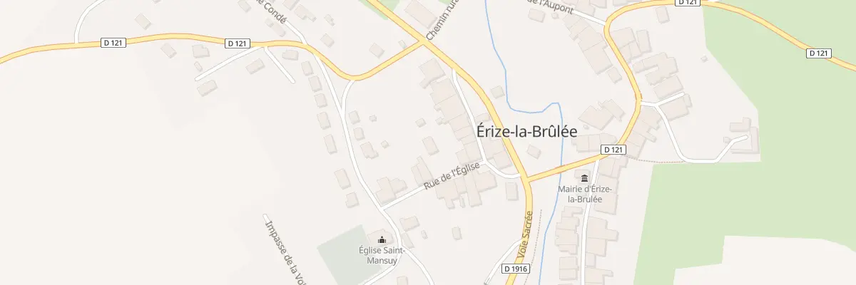 Plan du 4 Rue de l’Eglise à Érize-la-Brûlée