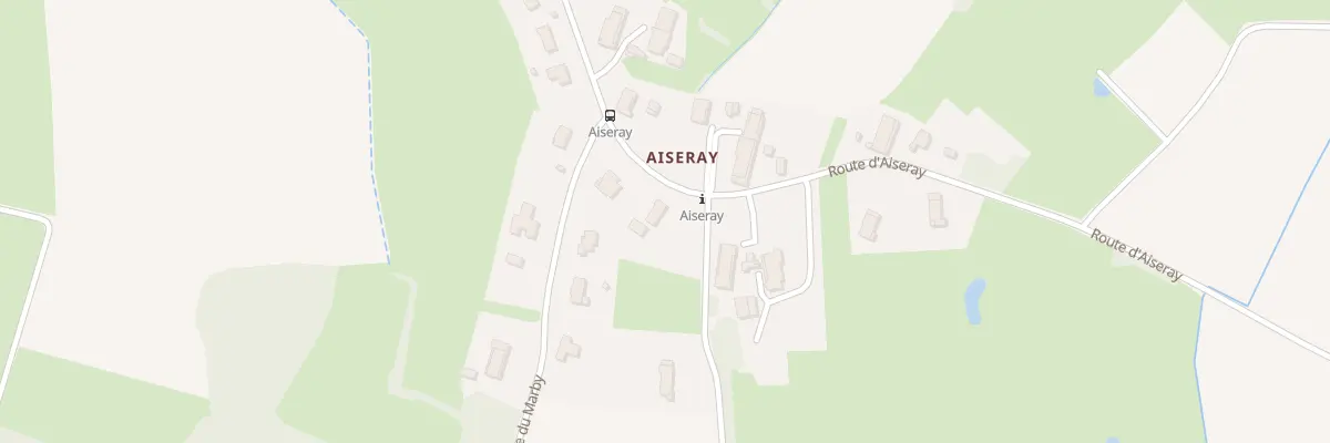 Plan du 1010 Rte d’Aiseray à Bruailles