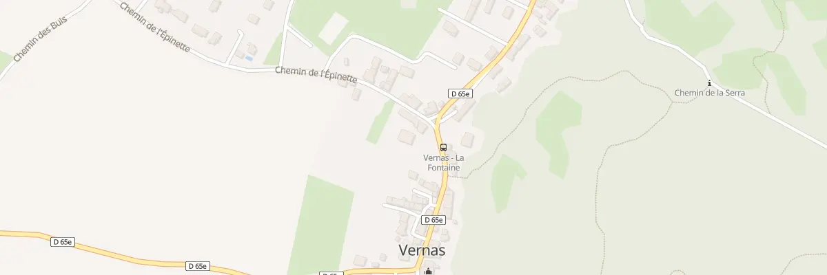 Plan du 5031 Le Village à Vernas