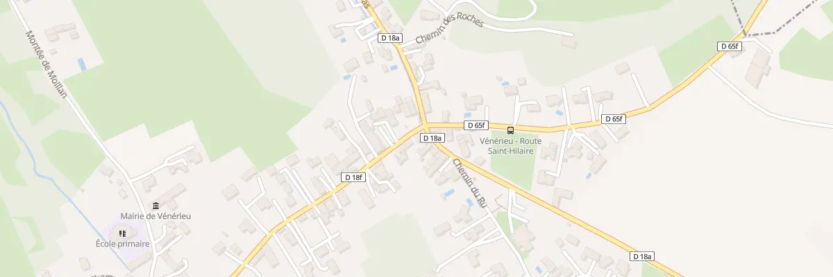 Plan du 11 Rue de Longeniere à Vénérieu