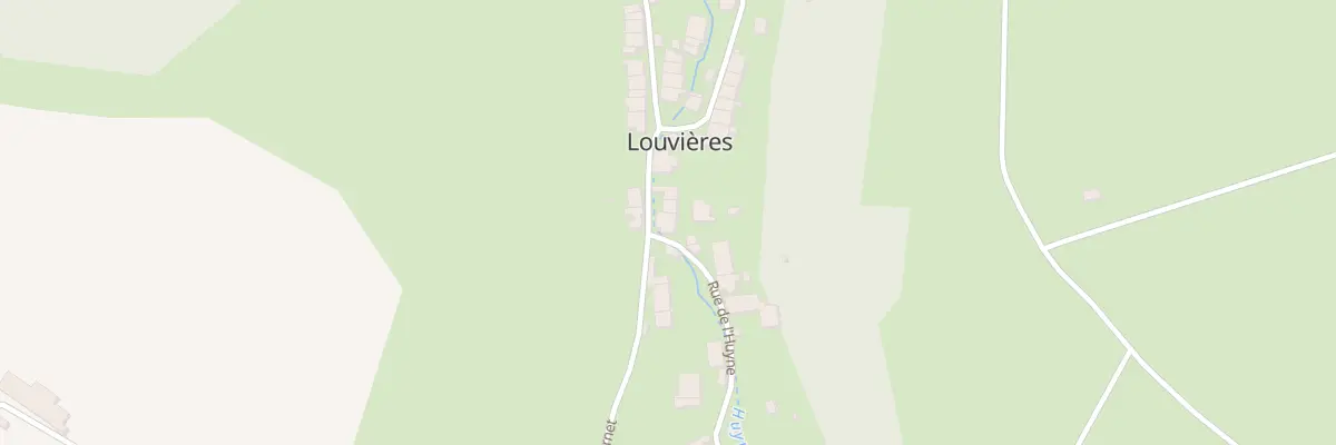 Plan du 1 Rue de l’Huyne à Louvières