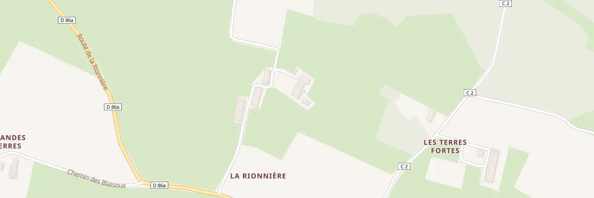 Plan du 5075 La Rionniere à Pirajoux