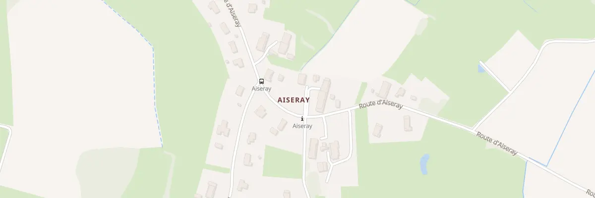 Plan du 1055 Rte d’Aiseray à Bruailles