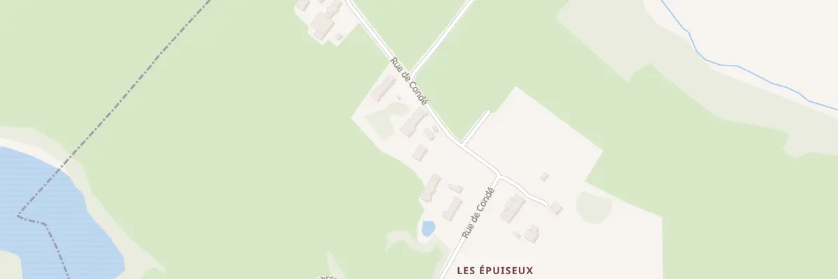 Plan du 290 Rue de Condé à Sens-sur-Seille