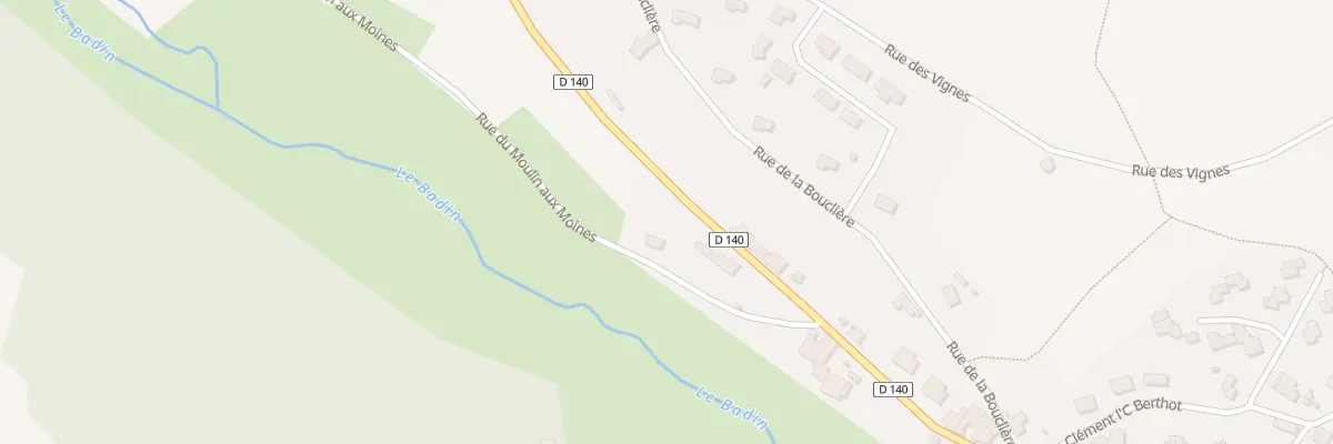 Plan du 4 Rue du Moulin aux Moines au Montsaugeonnais