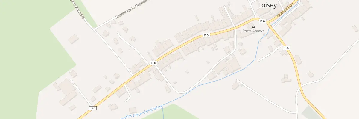Plan du 30 Gr Grande Rue à Loisey
