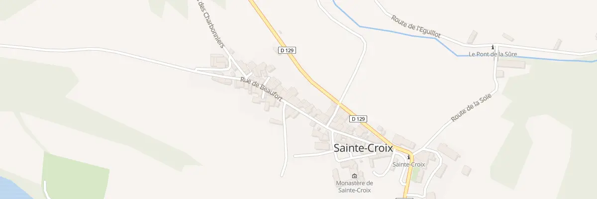 Plan du 5033 Le Village à Sainte-Croix