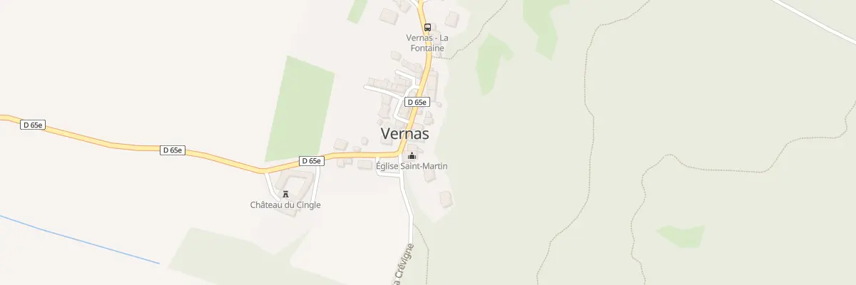 Plan du 5037 Le Village à Vernas