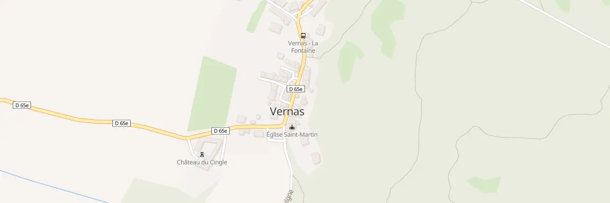 Plan du 5078 Le Village à Vernas