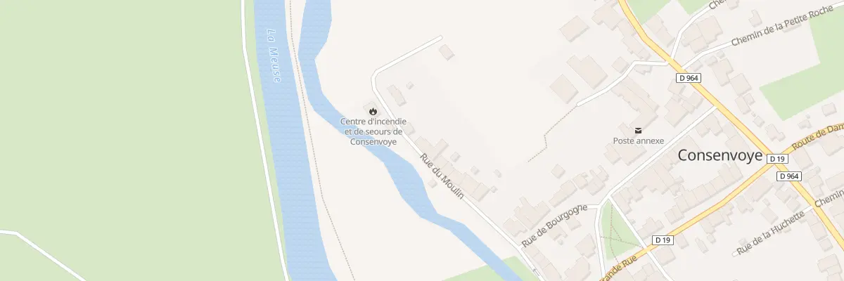 Plan du 18 Rue Du Moulin à Consenvoye