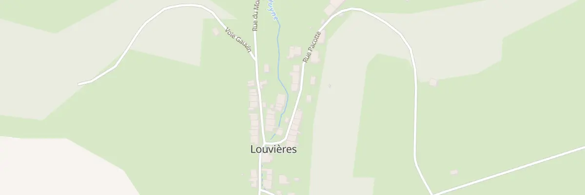Plan du 5 Rue Pacotte à Louvières