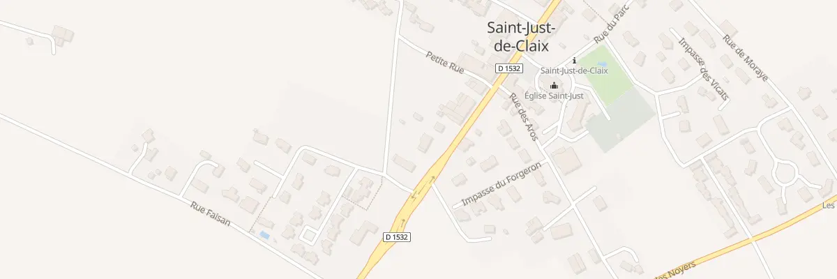 Plan du 372 Grand Rue à Saint-Just-de-Claix