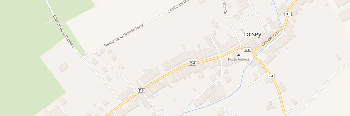 Plan du 47 Grande Rue à Loisey