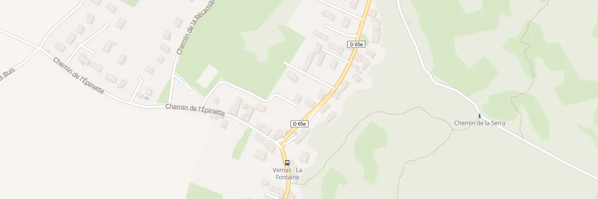 Plan du 5113 Che de l’Epinette à Vernas