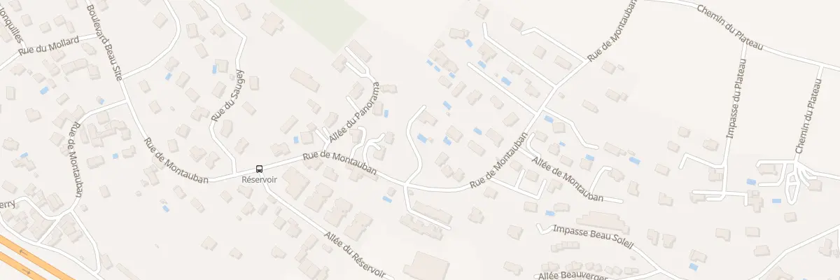 Plan du 43 Rue de Montauban à Bourgoin-Jallieu