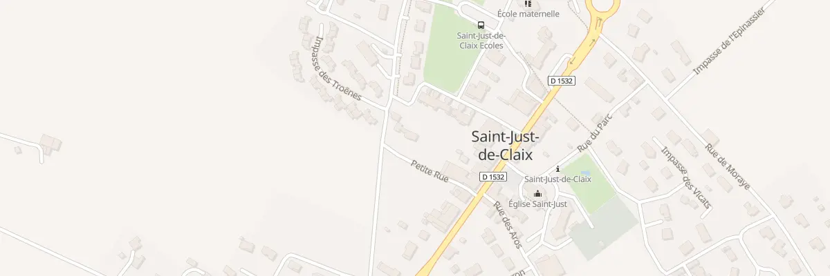 Plan du 5000 Le Village à Saint-Just-de-Claix