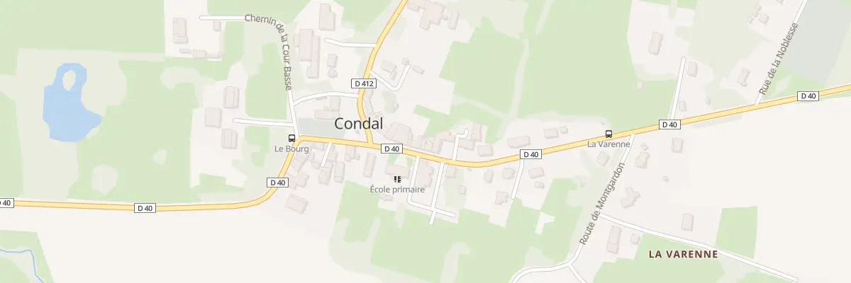Plan du 52 Rte de Saint-sulpice à Condal