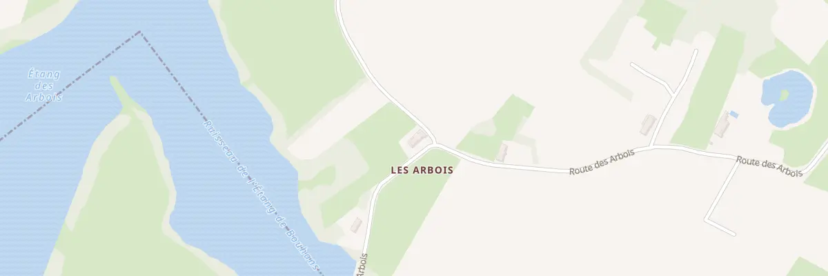 Plan du 788 Rte des Arbois à Montjay