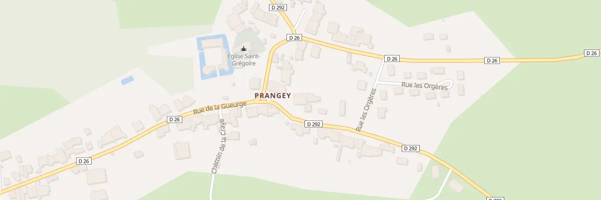 Plan du 3 Rue de Vendangeux à Villegusien-le-Lac