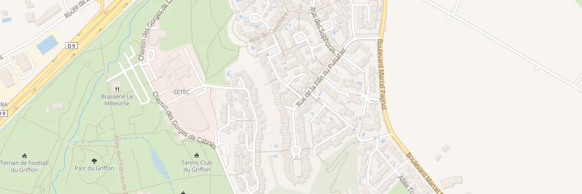 Plan du 20 Rue de la fille du puisatier à Vitrolles